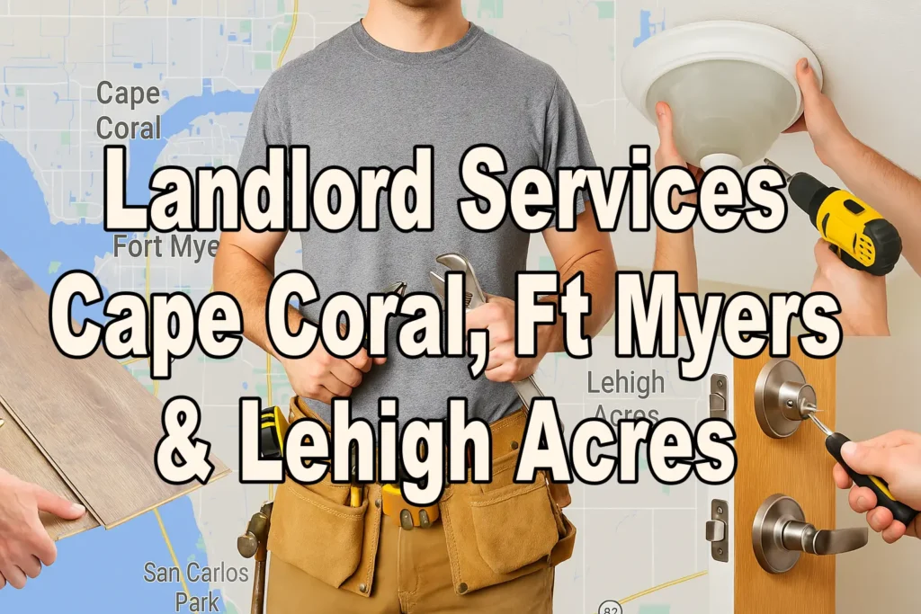 Landlord Services in Cape Coral, Ft Myers, & Lehigh Acres